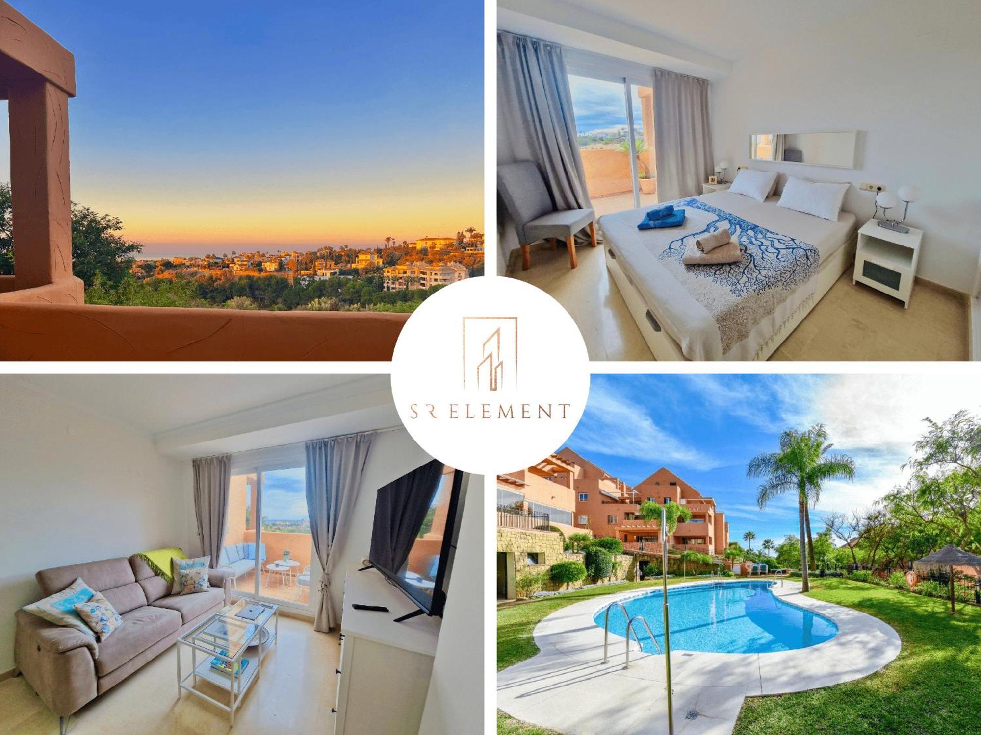 Апартаменты Sr Santa Maria Golf Marbella With Sea Views Экстерьер фото